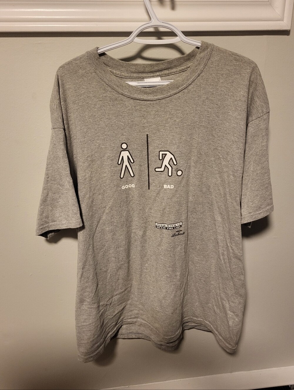 Labatt Dont Lose Your Head Y2k Beer Tee